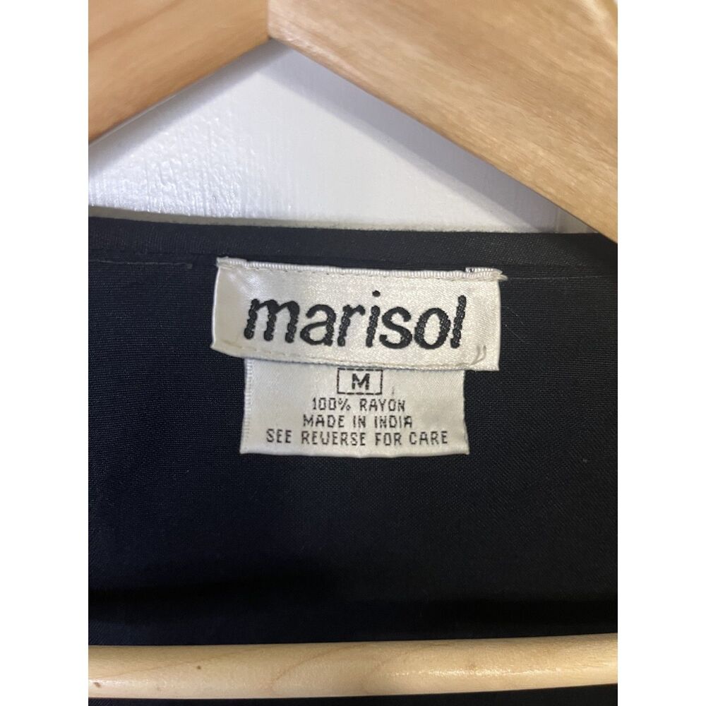 Vintage Marisol Beaded Patchwork Embroidered Tape… - image 7